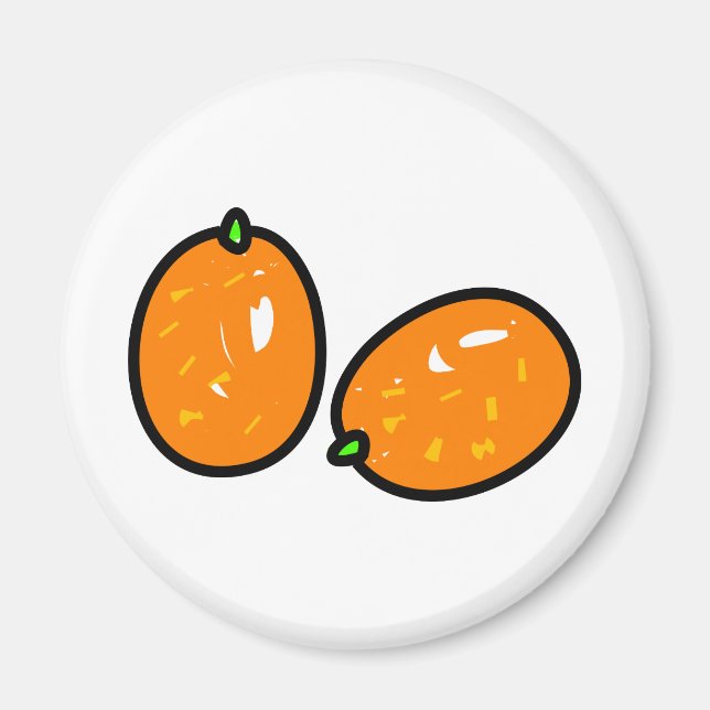 Kumquat Magnet (Vorne)