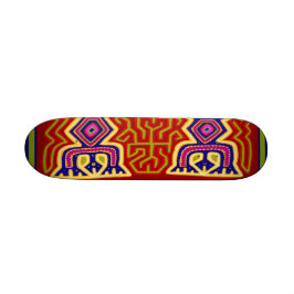 Kuna Indian Ancestral Spirit Skateboard
