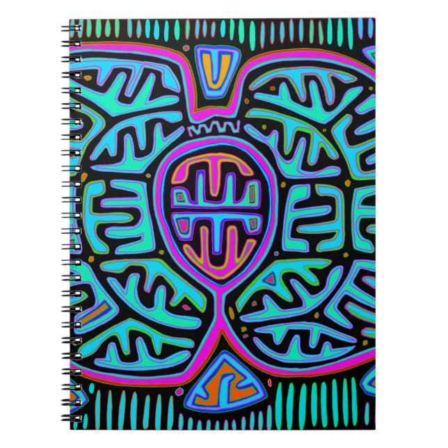 Kuna Indian Mariposa Notizblock (Vorderseite)