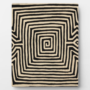 Kuna Indian Tortuga Fotoplatte