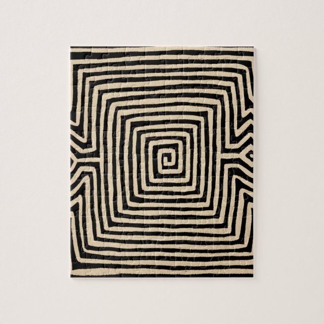 Kuna Indian Tortuga Puzzle (Vertikal)