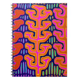 Kuna Indian Trees Notizblock