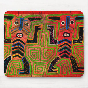 Kuna Indian Twin Spirits Mousepad