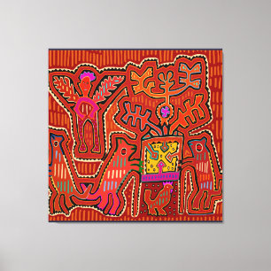 Kuna-Schamane Peyote-Ritual - SCOTUS schneidet mei Leinwanddruck