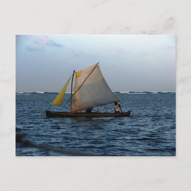 Kuna Ulu, Yansaladup Island, Panama Postkarte (Vorderseite)