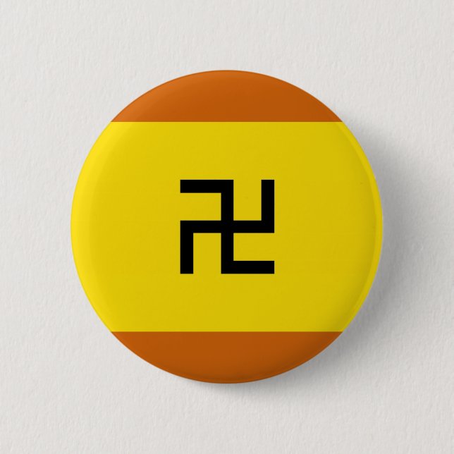 Kuna Yala Panama zur ethnischen Flagge Button (Vorderseite)