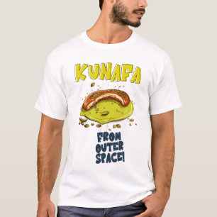 Kunafa aus dem Weltraum Funny Meme T-Shirt