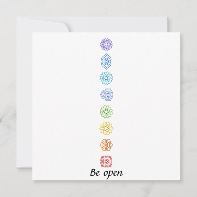 Kundalini Chakras Be Open (Vorderseite)