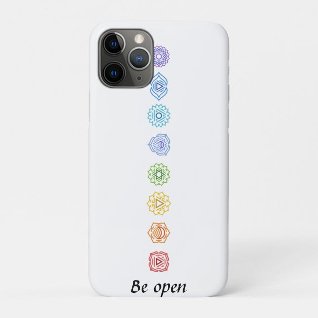 Kundalini Chakras Be Open Case-Mate iPhone Hülle (Rückseite)