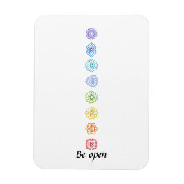 Kundalini Chakras Be Open Magnet
