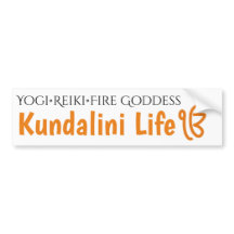 Kundalini Reiki Fire Goddess Autoaufkleber