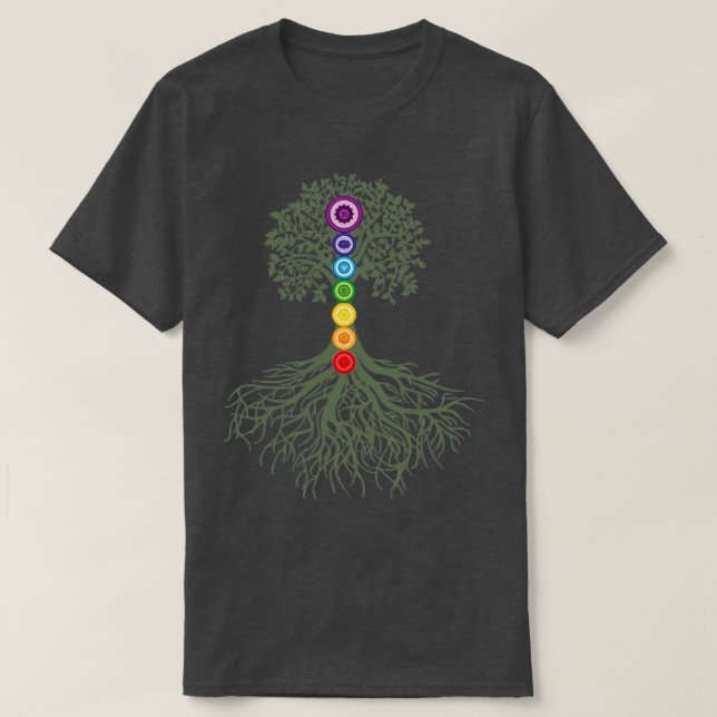 Kundalini Yoga Sat Nam Kundalini Chakra  T-Shirt (Design vorne)