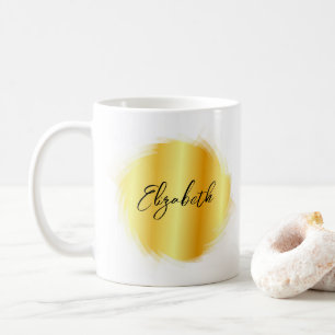 Kunde Ihre Typografie Name Template Trendy Kaffeetasse