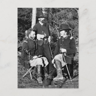 Kunden und Freunde, 1860er Postkarte