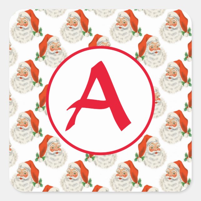 KUNDENANFANG QUADRATISCHER AUFKLEBER (Vorderseite)