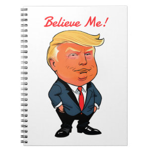 KUNDENBARE TRUMP Spiralnotebooks Notizblock