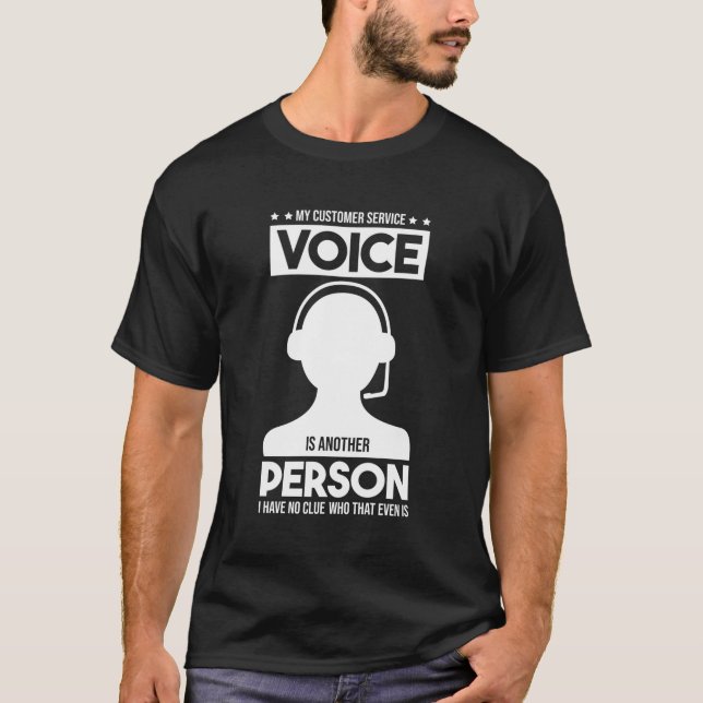 Kundendienstangebot für CSR-Agent T-Shirt (Vorderseite)