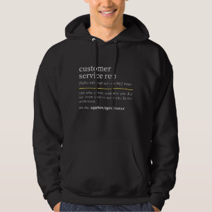 Kundendienstnachweis Hoodie