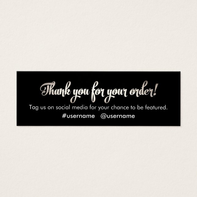 Kundenempfehlung Silver Vielen Dank für Ihre Beste (Vorderseite)