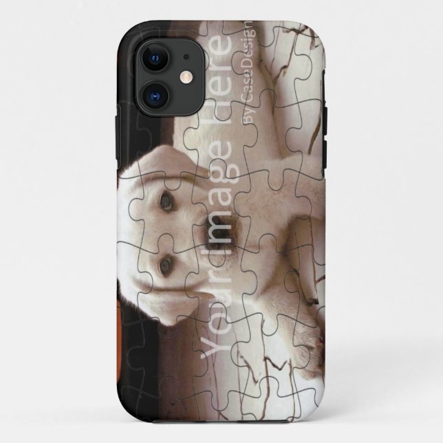 Kundengebundene Bild-Puzzlespiel-Fall-Abdeckung Case-Mate iPhone Hülle (Rückseite)