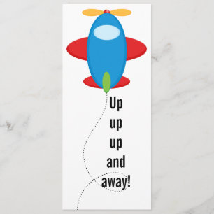 Kundengebundene Flugzeug-Geburtstags-Einladung Einladung