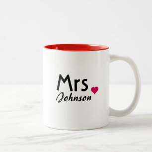 Kundengebundene Frau Tasse - Hälfte von Herrn und