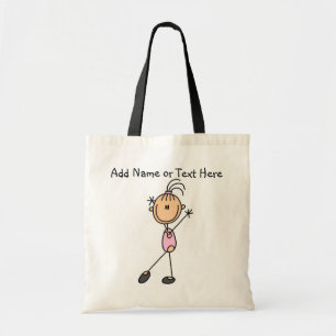 Kundengebundene rosa Mädchengymnast-Taschen-Tasche Tragetasche