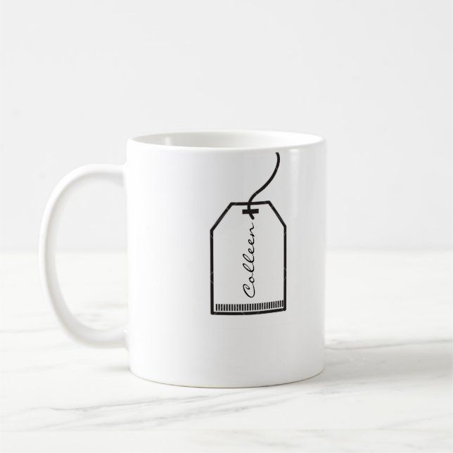 Kundengebundene Teebeutel-Tasse Kaffeetasse (Links)