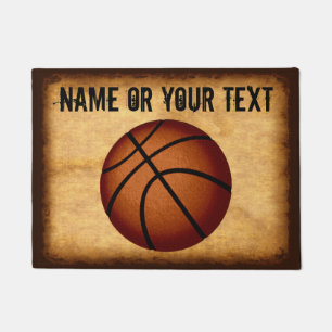 Kundengebundene Vintage Basketball-Tür-Matte, IHR Fußmatte