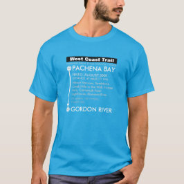 Kundengebundene Westküsten-Spur, Vancouver-Insel T-Shirt