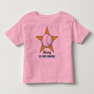 Kundengebundener Baseball-Stern-T - Shirt -