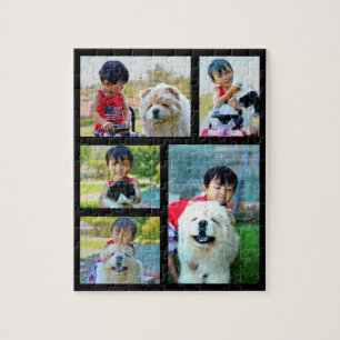 Kundengebundenes Foto der Bild-Collagen-5 Puzzle