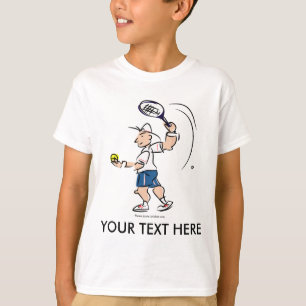 Kundengebundenes Kindertennist-shirt mit Cartoon T-Shirt