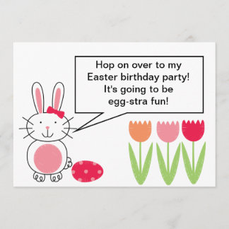 Kundengebundenes Ostern-12x18" Einladung