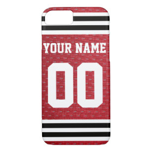Kundengebundenes Sport-Hockey Jersey Case-Mate iPhone Hülle
