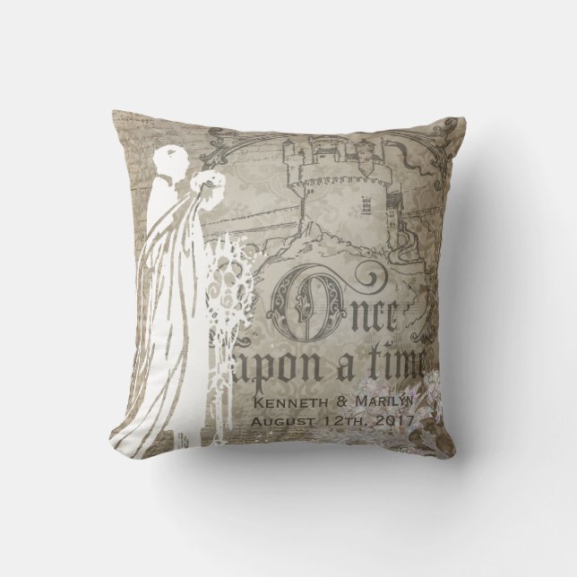 Kundengebundenes TANblumeneinst Kissen (Vorderseite)