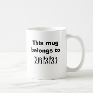 Kundengerecht "diese Tasse gehört… "