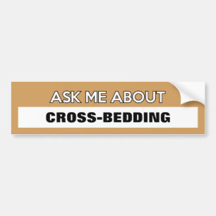 Kundengerecht "fragen Sie mich über… " Autoaufkleber