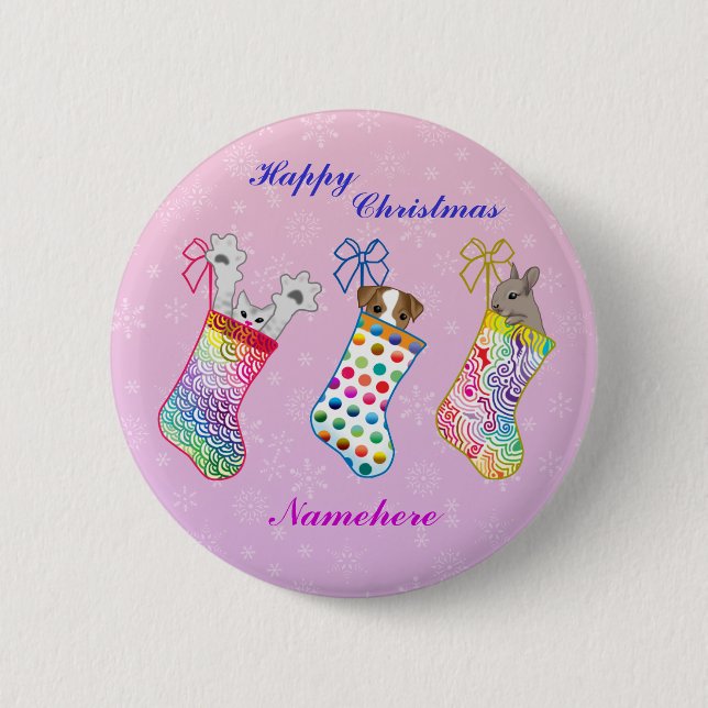 Kundengerecht: Kleine Geschenke Button (Vorderseite)