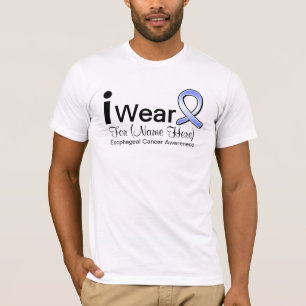 Kundengerecht trage ich Esophageal Krebs-Band T-Shirt