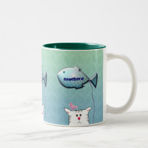 Kundengerecht: Wenig Alfie Ballon Zweifarbige Tasse