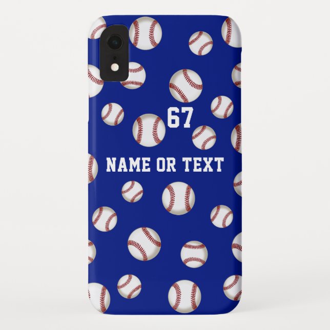 Kundengerechte Baseball iPhone Hüllen, neu zu Case-Mate iPhone Hülle (Rückseite)