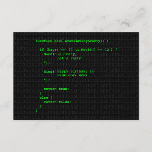 Kundengerechte Computerprogramm-Party Einladung