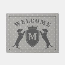 Kundengerechte Dackel-Fußmatte