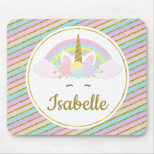 Kundengerechte Einhorn-Mausunterlage Mousepad