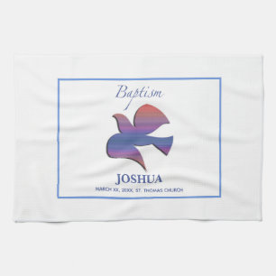 Kundengerechte, erwachsene Taufe-Taube Küchentuch