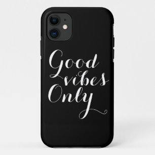 Kundengerechte Farbguter Vibes nur motivierend iPhone 11 Hülle
