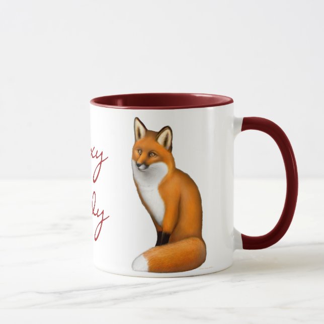 Kundengerechte Foxy Dame Mug Tasse (Rechts)