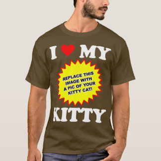 KUNDENGERECHTE i-Liebe mein Kitty T-Shirt