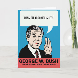 Kundengerechte Karte George W. Bush